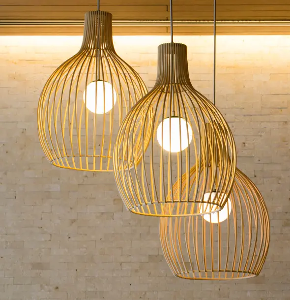 3 lampes suspendues