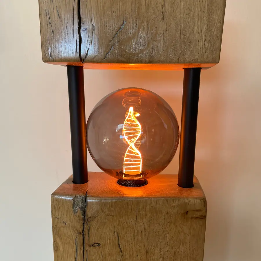 Lampe équinoxe artisanale