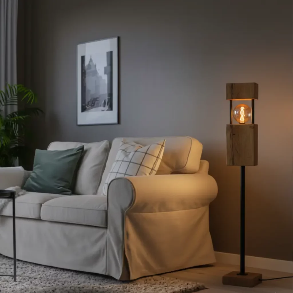 Lampe ADN éclairée